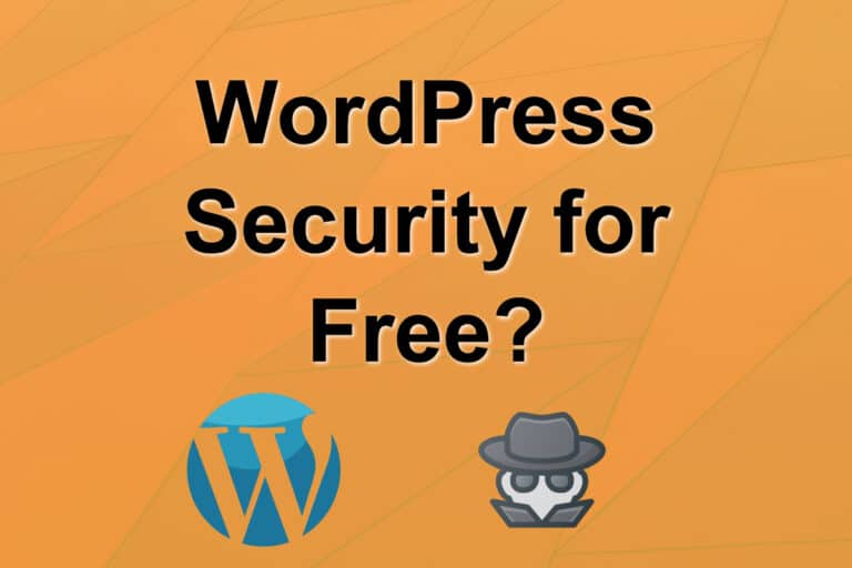 WordPress Security for Free?