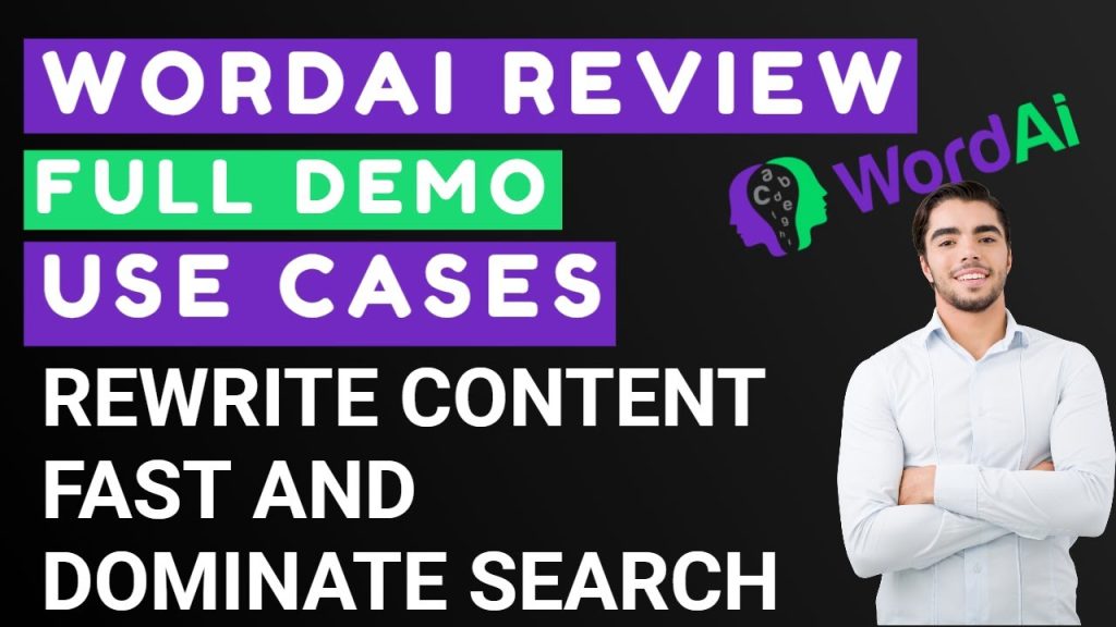 WordAI Review & Demo | Fast Content Creation and Rewriting with AI