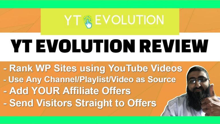 YT Evolution Review Use YouTube to Rank WordPress Sites